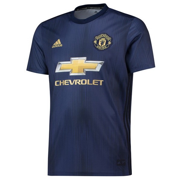 Tailandia Camiseta Manchester United 3ª 2018-2019 Azul